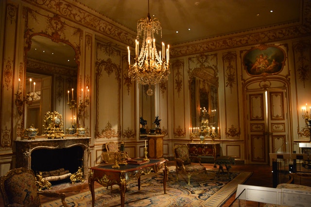 комнаты дворца Дворец в Версале